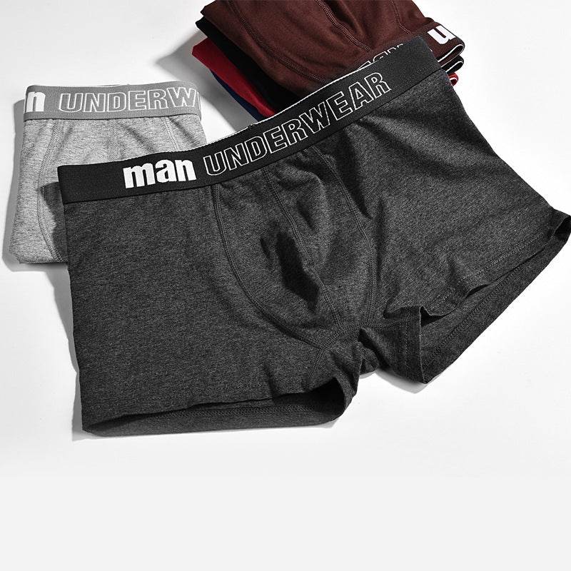 Men's Boxer Briefs With Loose Cotton Boxer Bottoms - Mubimart