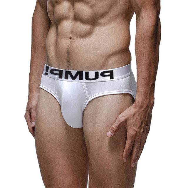 Breathable Cotton Gay Sexy Underwear Men Jockstrap Briefs - Mubimart