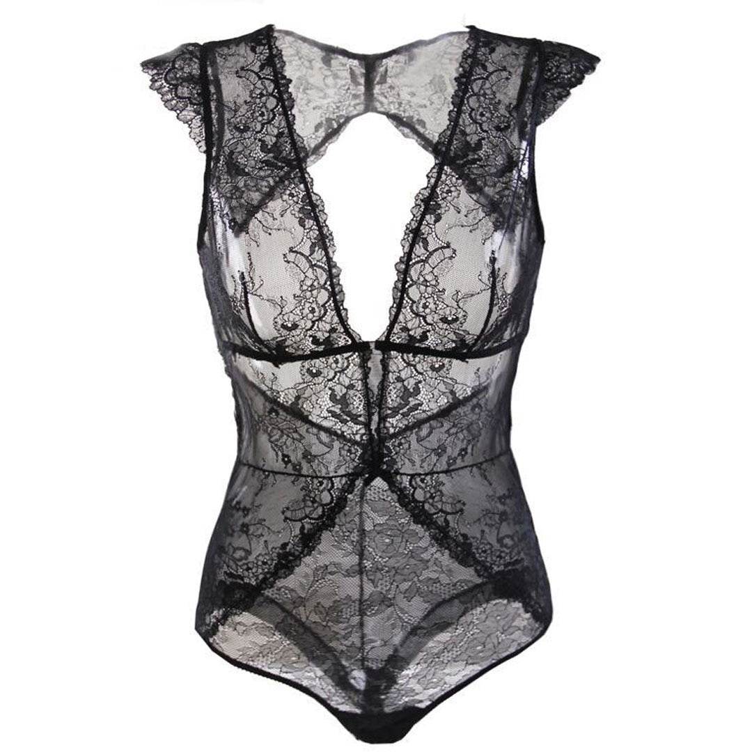 Black bodysuit - Mubimart