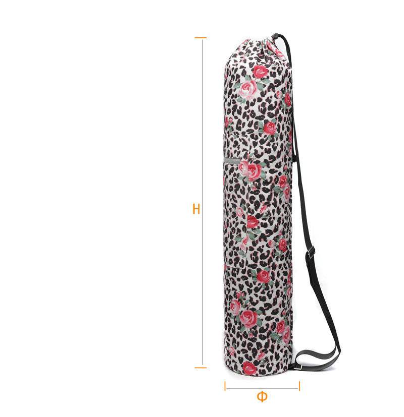 Canvas Yoga Bag 6MM Yoga Mat Shoulder Bag - Mubimart