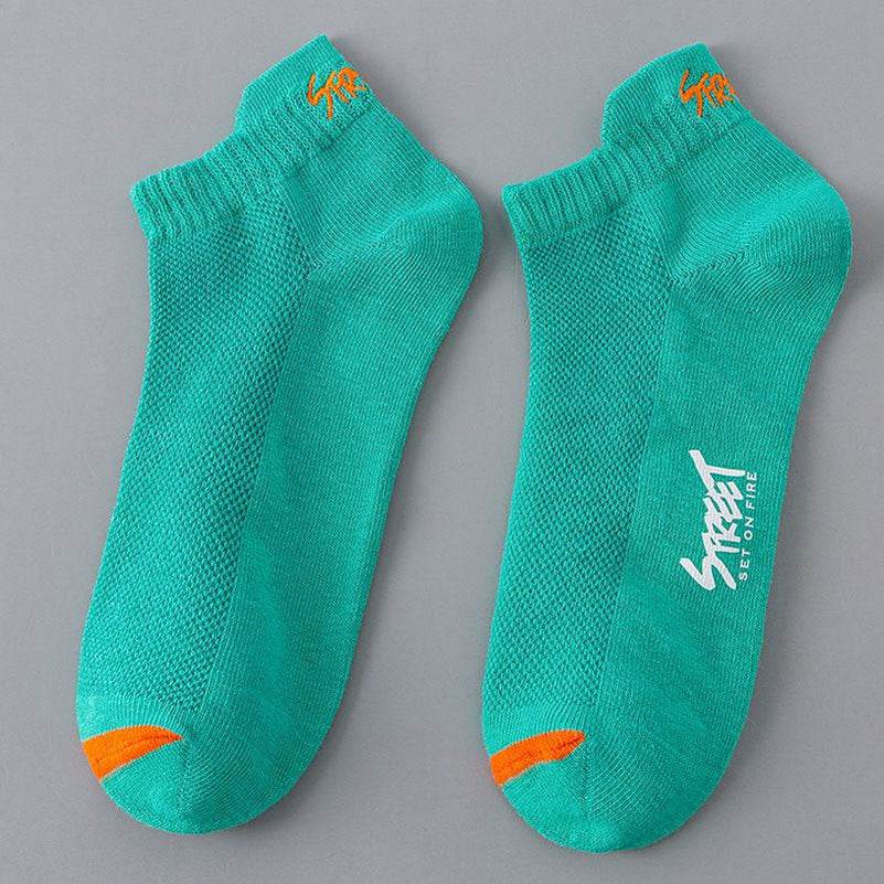 Thin Deodorant Low-top Mesh Style For Sports Sweat-proof Socks - Mubimart