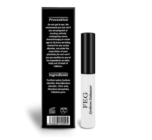 FEG Eyebrows Enhancer Rising Eyebrows Growth Serum Eyelash Growth Liquid Makeup Eyebrow Longer Thicker Cosmetics Make up Tools - Mubimart