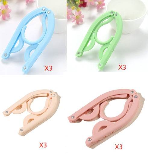 Multi-function travel folding hanger - Mubimart