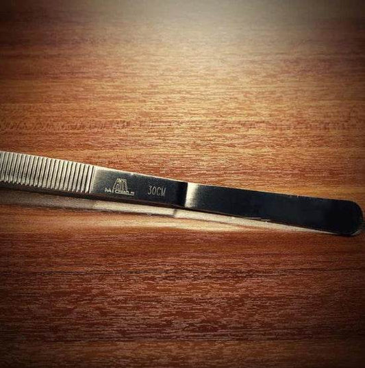 Stainless steel tweezers - Mubimart