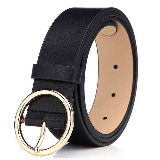 Round belt personalized Korean belt - Mubimart