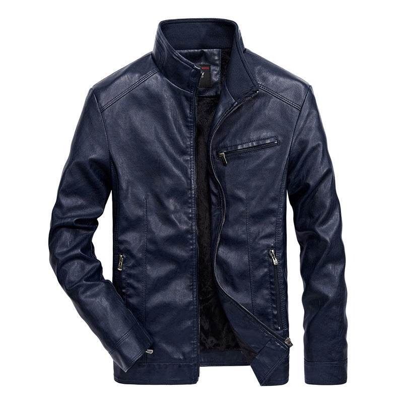 Men's leather jacket - Mubimart