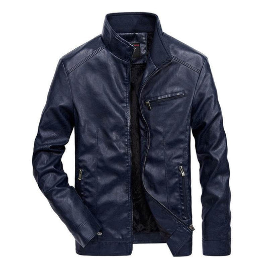 Men's leather jacket - Mubimart