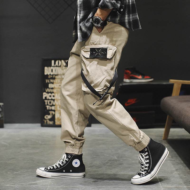 New Casual Pants Men Cotton Cargo Pants - Mubimart