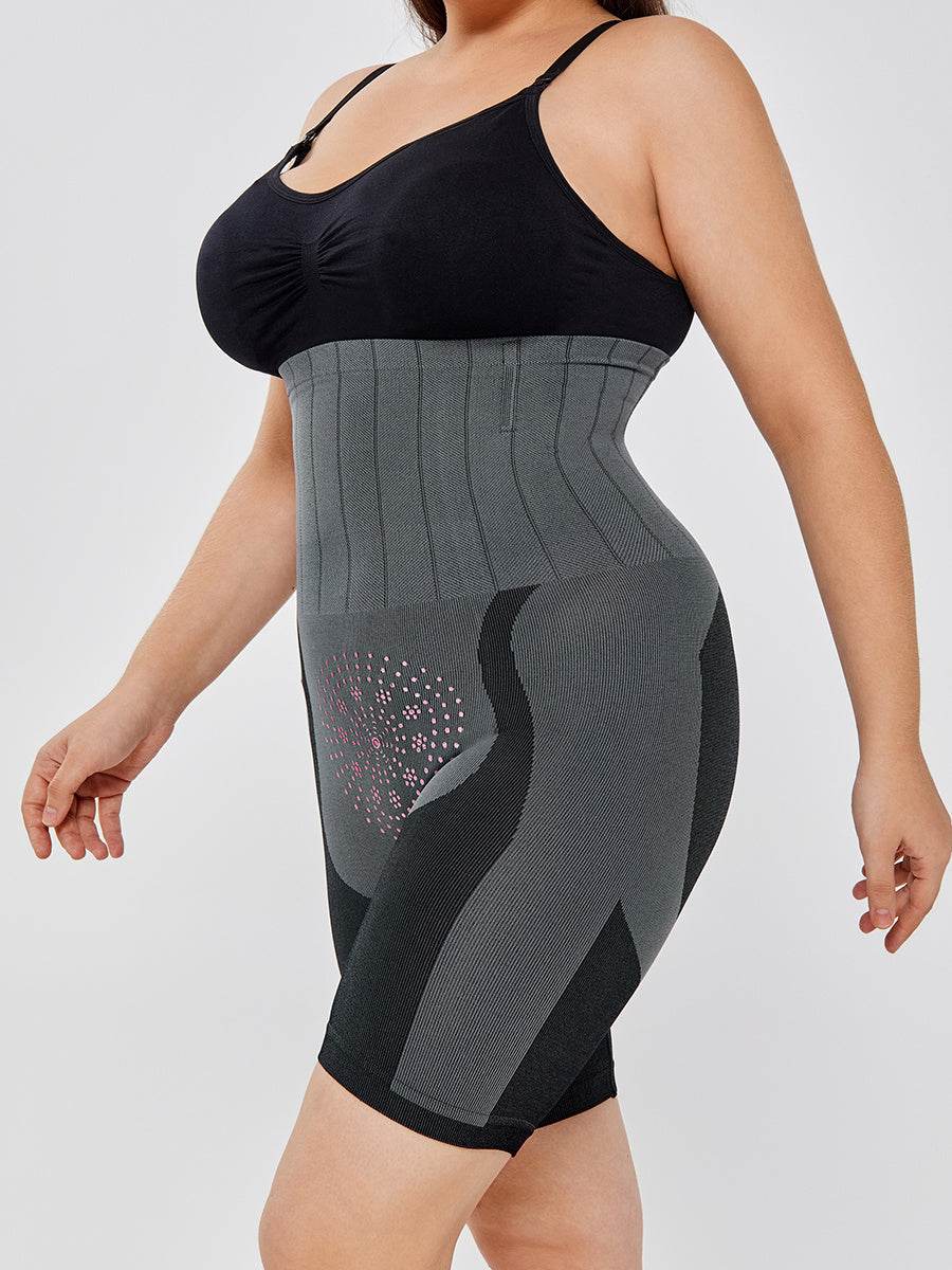 Quantum Energy Chip High Waist Shaping Shorts Underwear Thigh Slim Pants - Mubimart