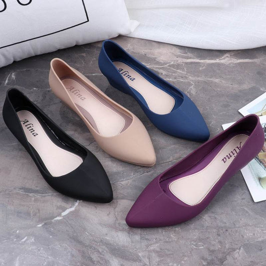Stylish Casual Sandals With Pointed Wedge Heels - Mubimart