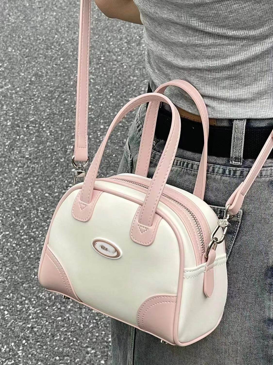 Messenger Bag Portable Casual Shoulder Bag For Women - Mubimart