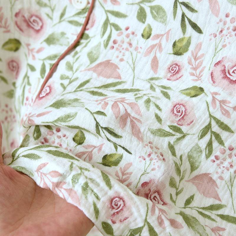 Summer Loungewear Thin Cotton Plus Size Suit Women - Mubimart