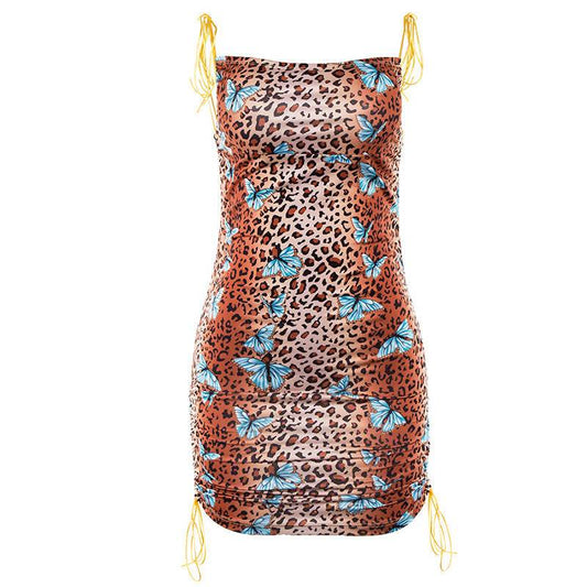 Printed camisole dress - Mubimart