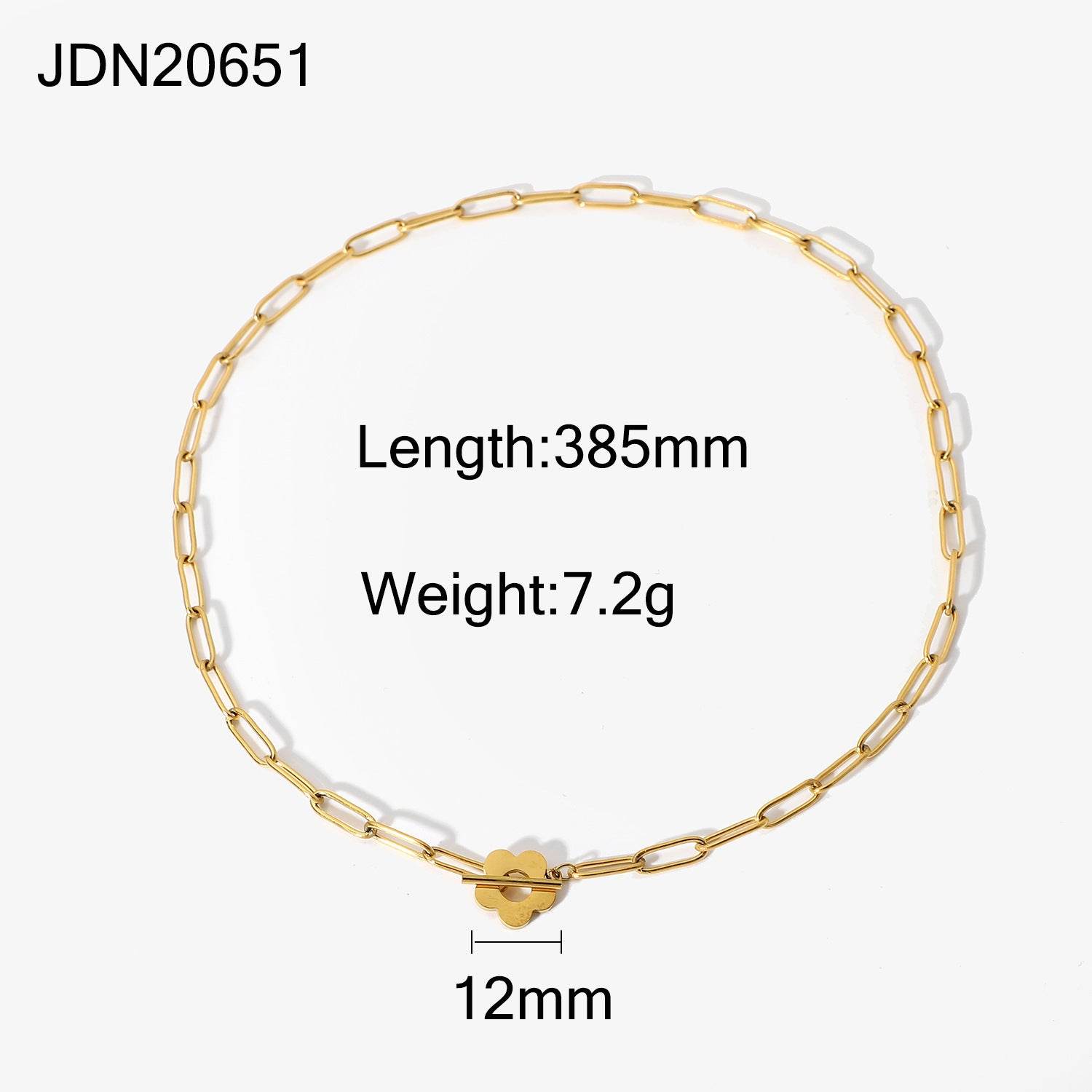 Clip Chain Necklace For Women - Mubimart