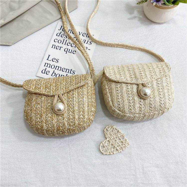 Beach straw bag - Mubimart