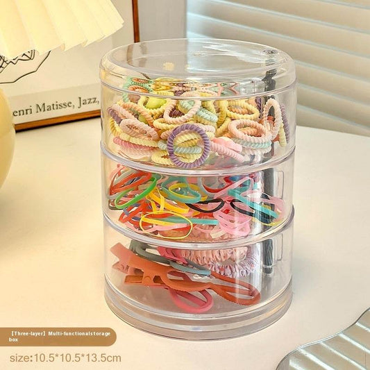 Children's Hair Accessory Organizer Multi-layer - Mubimart