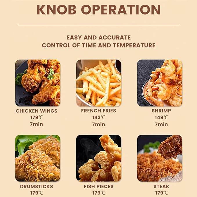 1800W 5 Liters 21 Cups Large Electric Deep Fryer With 3 Frying Baskets For Home Use, Adjustable Temperature,View Window Lid,Countertop Stainless Steel Body Deep Fryer Pot,Perfect For Kitchen, Fry Fish - Mubimart