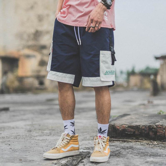 Multi-pocket cargo shorts - Mubimart