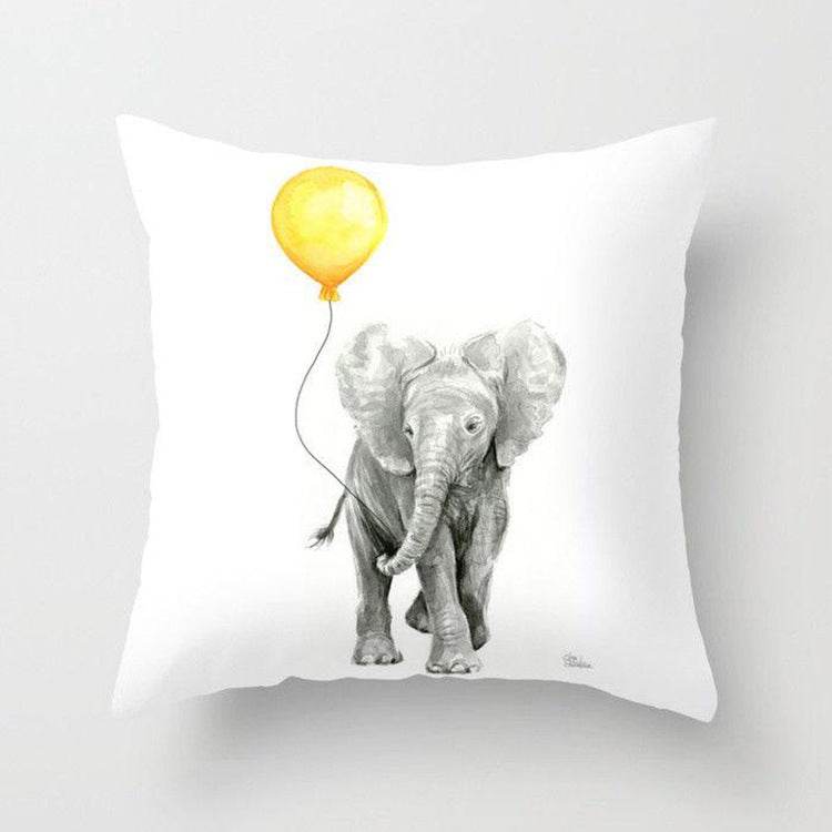 Yellow pillowcase polyester waist cover pillowcase - Mubimart