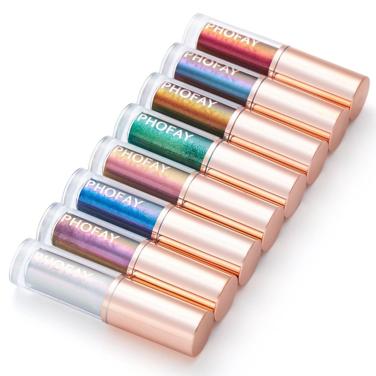 PHOFAY Liquid Glitter Eyeliner Set - Mubimart