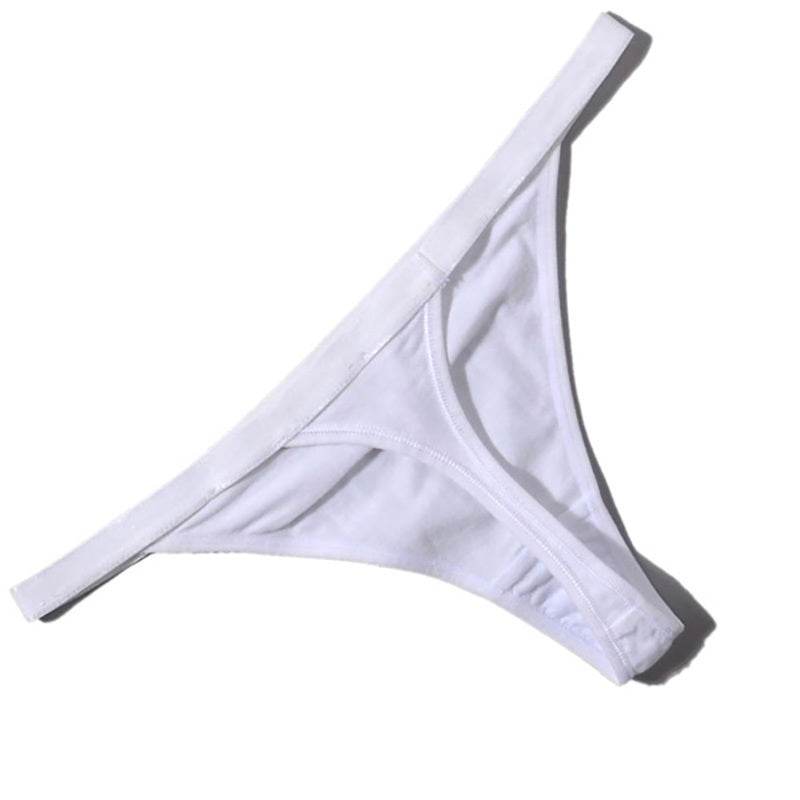 Sexy ladies cotton thong panties - Mubimart