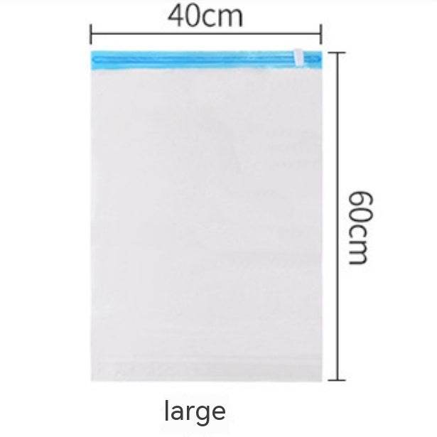 Vacuum Compression Hand Roll Travel Storage Bag - Mubimart