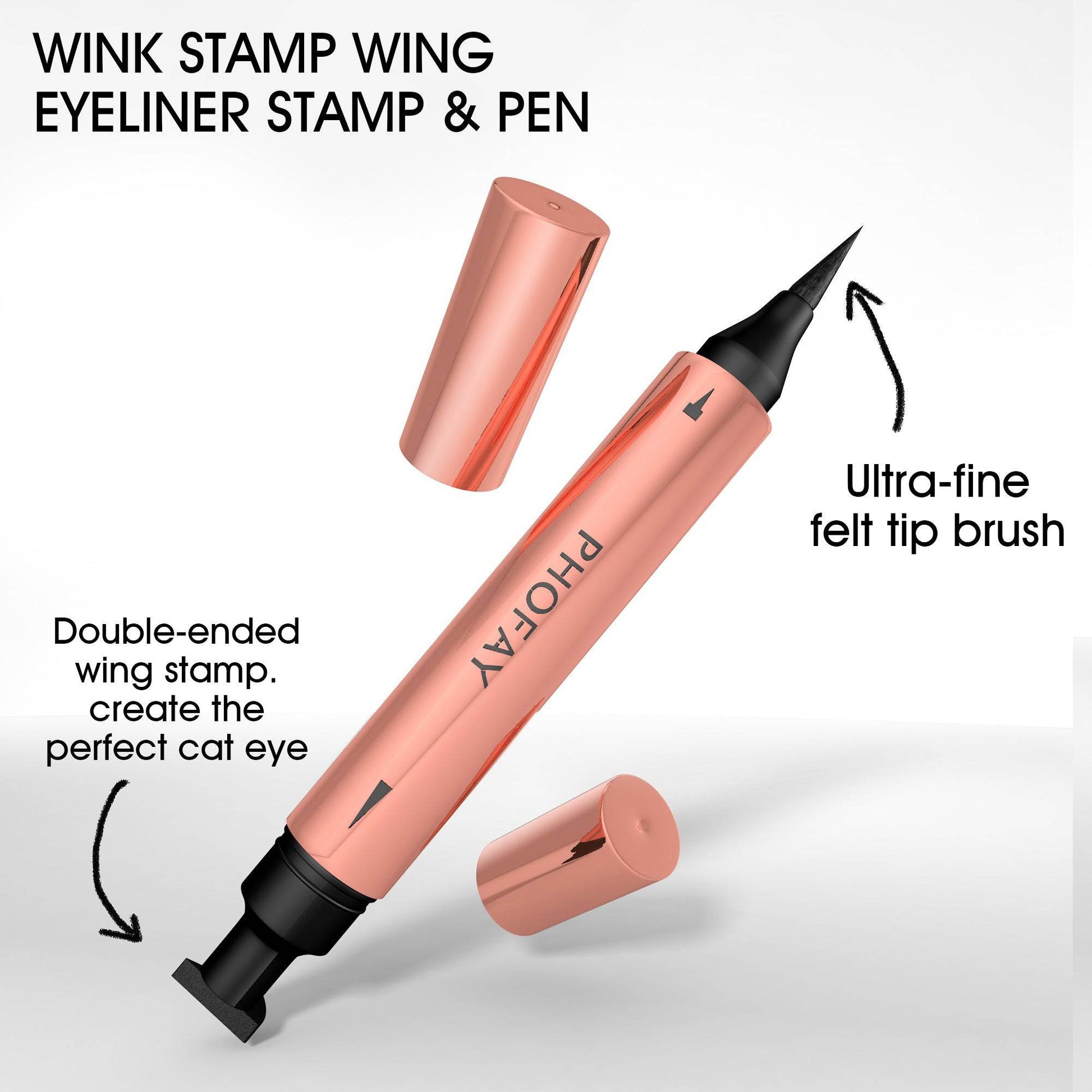 PHOFAY Double Head Seal Liquid Eyeliner - Mubimart