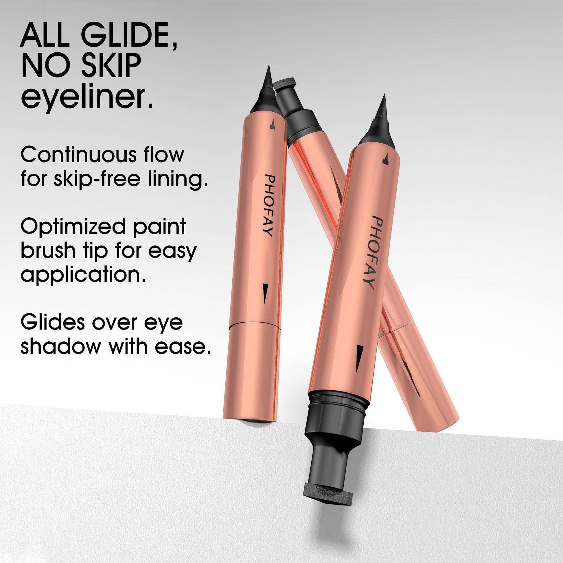 PHOFAY Double Head Seal Liquid Eyeliner - Mubimart