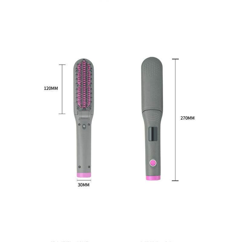 Hair Straightener, Curly Hair, Wet And Dry, Lazy Portable Negative Ion Straightener - Mubimart