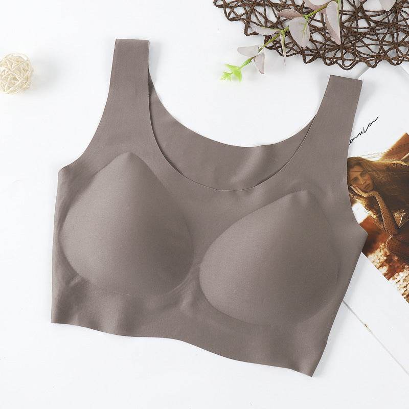Ladies Push Up Vest Maternity Latex Bra - Mubimart