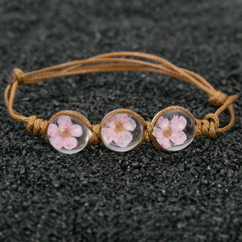 Flower Time Gemstone Bracelet - Mubimart