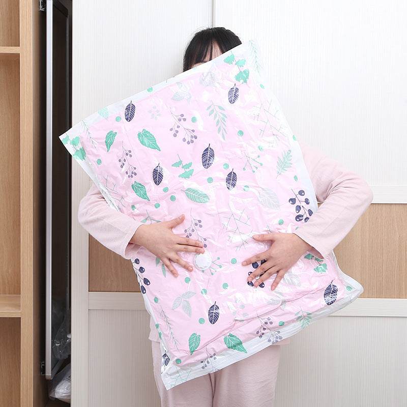 Vacuum compression suction storage bag - Mubimart