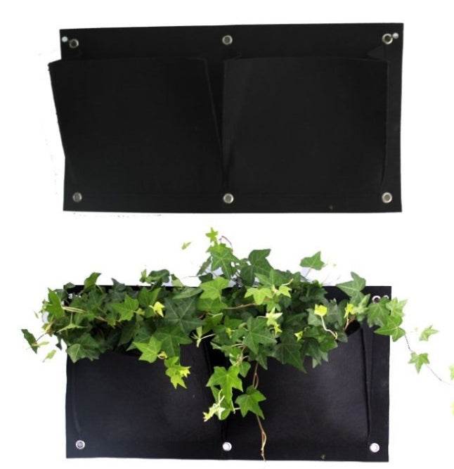 Wall Garden Hanging Planting Bags Vertical Outdoor Indoor Planter - Mubimart