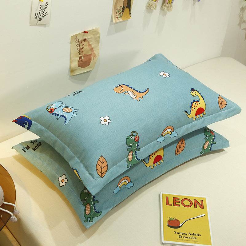 Household Large Pillowcase Aloe Cotton Pillowcase - Mubimart