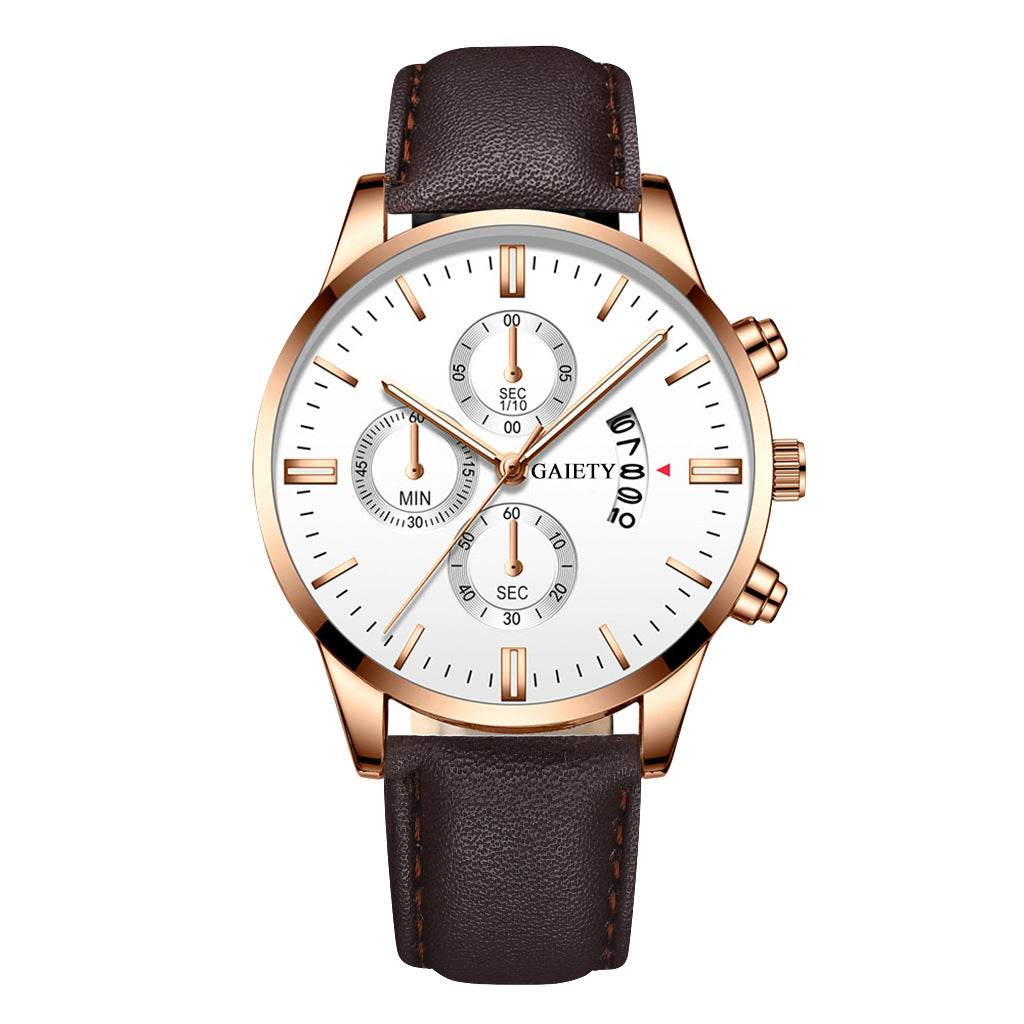 Cross Border Hot-selling Mens Classic Business Quartz Watches - Mubimart
