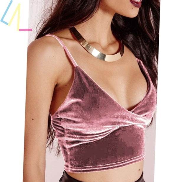 Sexy Top Summer Crop Tube Top Women Camis Shirt Tank Fitness - Mubimart