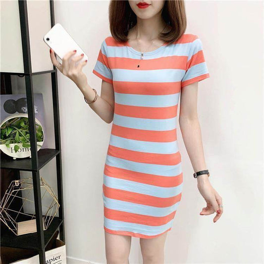 Fashion Personality Slim Bodysuit Dress Women - Mubimart