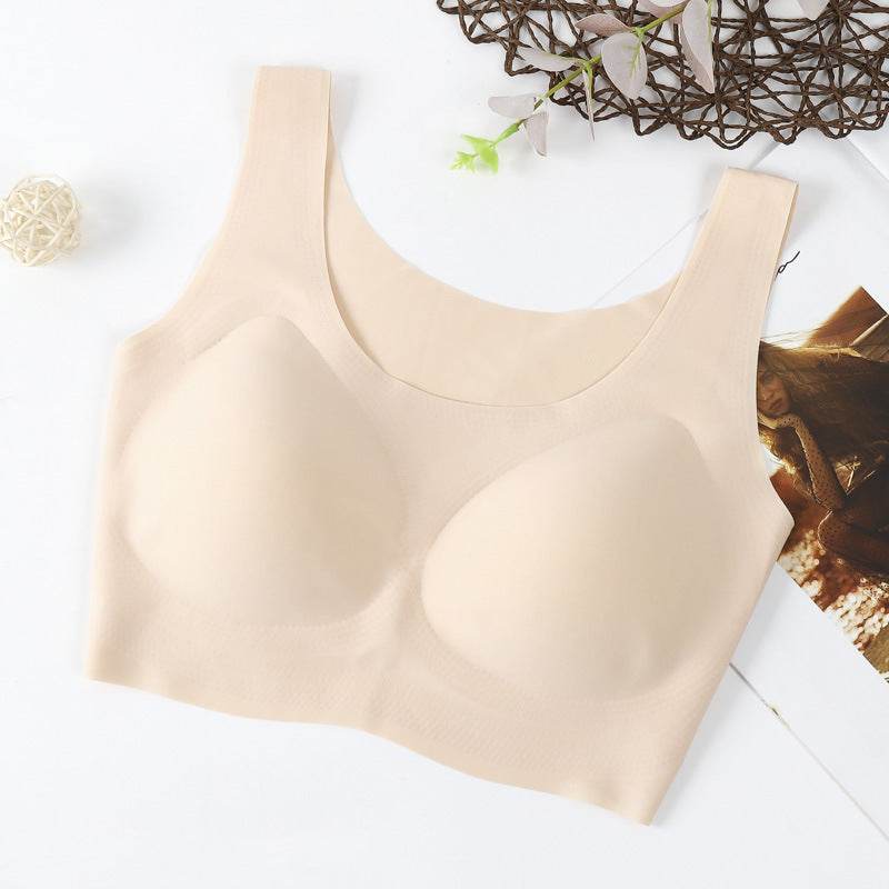 Ladies Push Up Vest Maternity Latex Bra - Mubimart