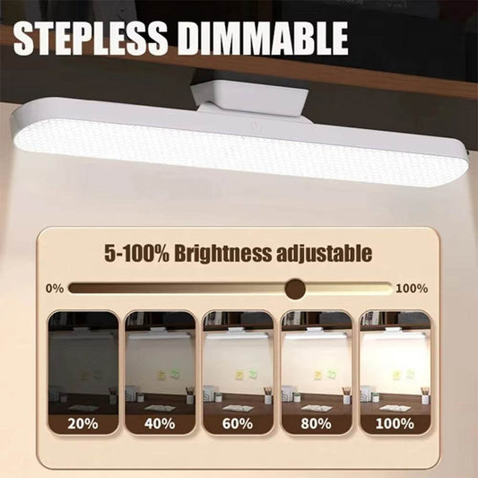 Wall Reading Light Stick On Bunk Bed Lamp Dimmable Touch Lights Magnetic Mounted Under Cabinet Lighting Rechargeable Battery Operated Wireless LED Closet Kitchen Portable Bar For Vanity Makeup Mirror - Mubimart
