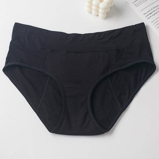 Physiological Panties Leak Proof Plus Size Women's Panties - Mubimart