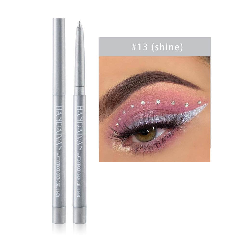 20 Color Cat Eye Makeup Waterproof Neon Colorful Liquid Eyeliner Pen Make Up Comestics Long-lasting Black Eye Liner Pencil - Mubimart