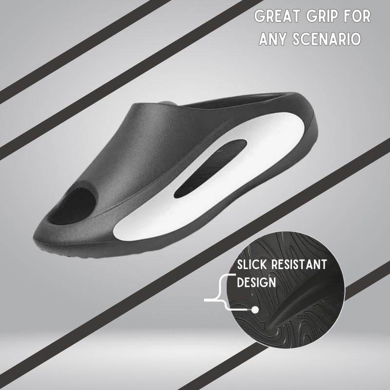 Ins Slippers Women Men Peep Toe Slipper Summer Hollow Unisex Sports Beach Shoes - Mubimart