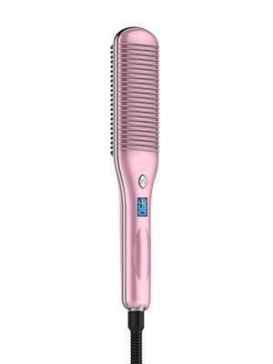 Hair Curler And Straightener Dual-use Straight Comb Electric Hair Straightener - Mubimart