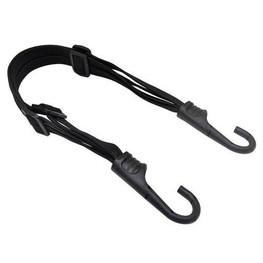 2 Hooks Motorcycles Moto Strength Retractable Helmet Luggage Elastic Rope Strap - Mubimart
