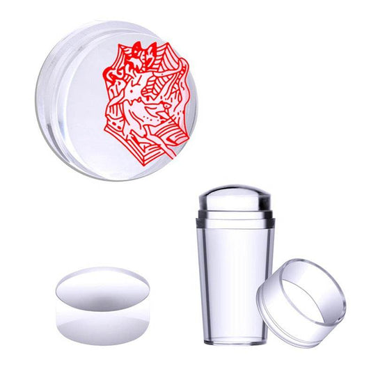 2-piece Set Of Fully Transparent Large Squeegee With Stamped - Mubimart