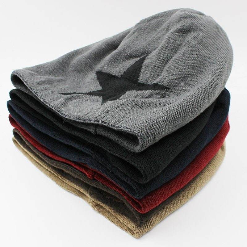 Winter knitted hood wind cap - Mubimart