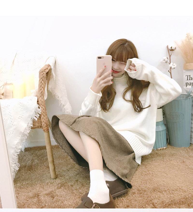 Turtleneck pullover - Mubimart