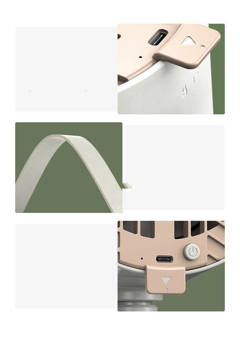 2024 New Portable Desktop Exhaust Fan Small Kitchen Hood Extractor Barbecue USB Charging Desktop Range Hoods Mini Suction Cooker Hood Kitchen Gadgets - Mubimart