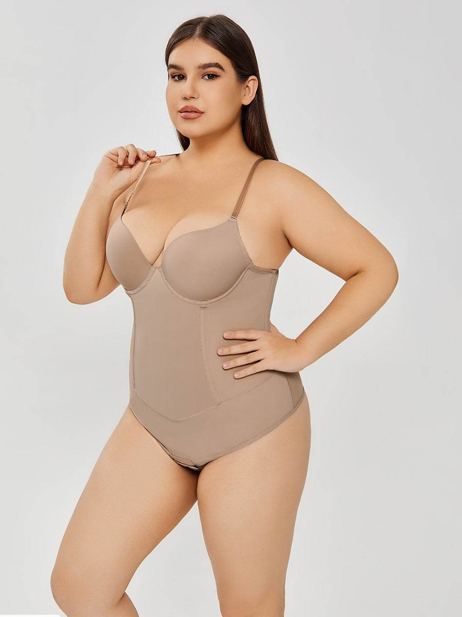 Shapewear Bodysuit Tummy Control Slim Body Shaper - Mubimart