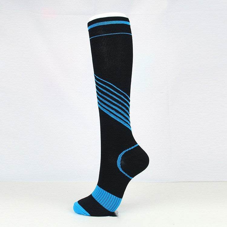 Long tube twill compression socks - Mubimart
